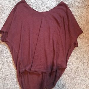 maroon shirt from american eagle